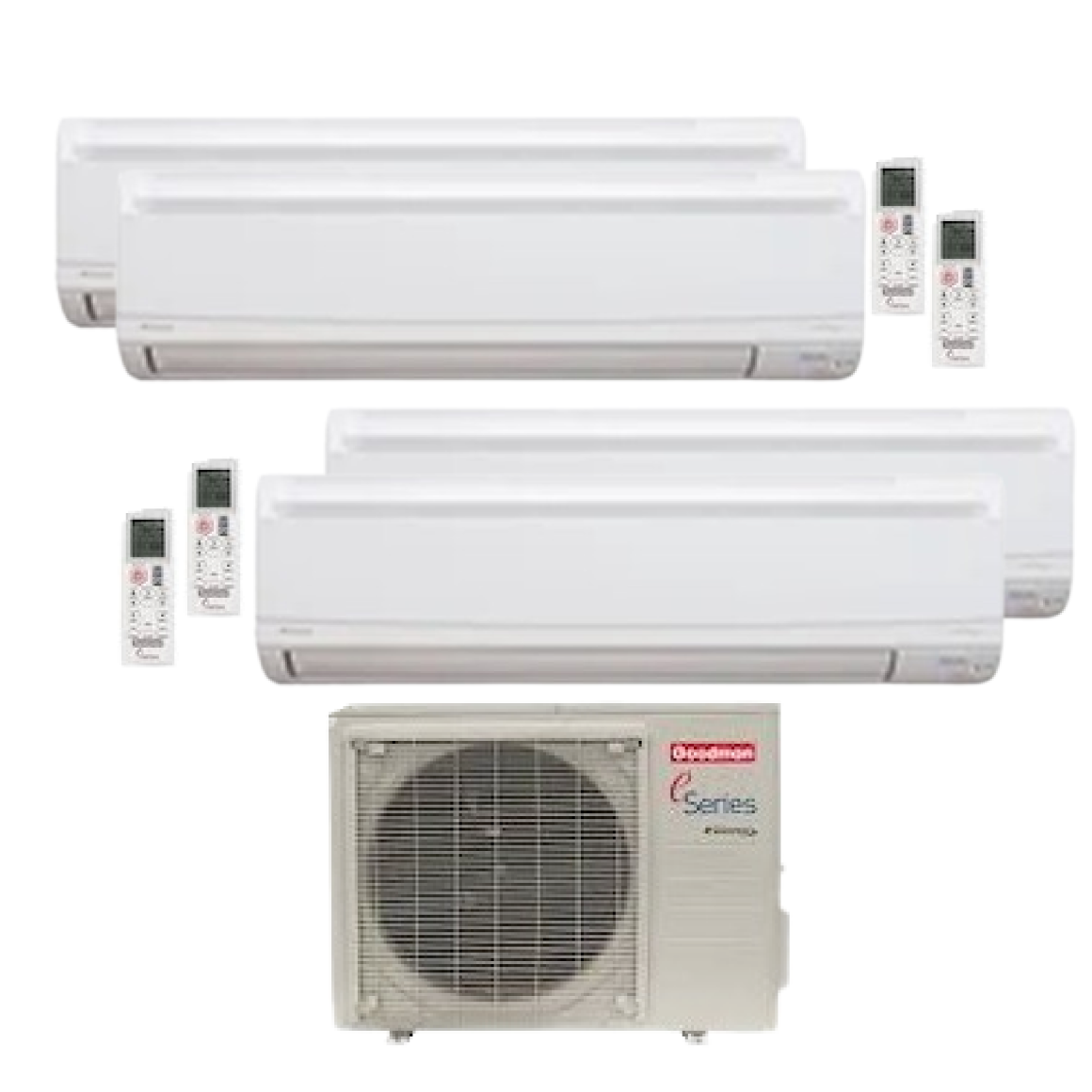 Split System Invisible Ductless Mini Split | HVACOnline