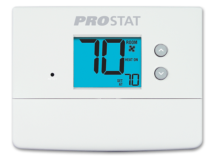 Pro Stat - PRS4110 -   Universal Programmable Thermostat 1 Heat / 1 Cool Conventional or Heat Pump